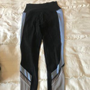 High Waisted Blue/Grey Alo Elevate Legging